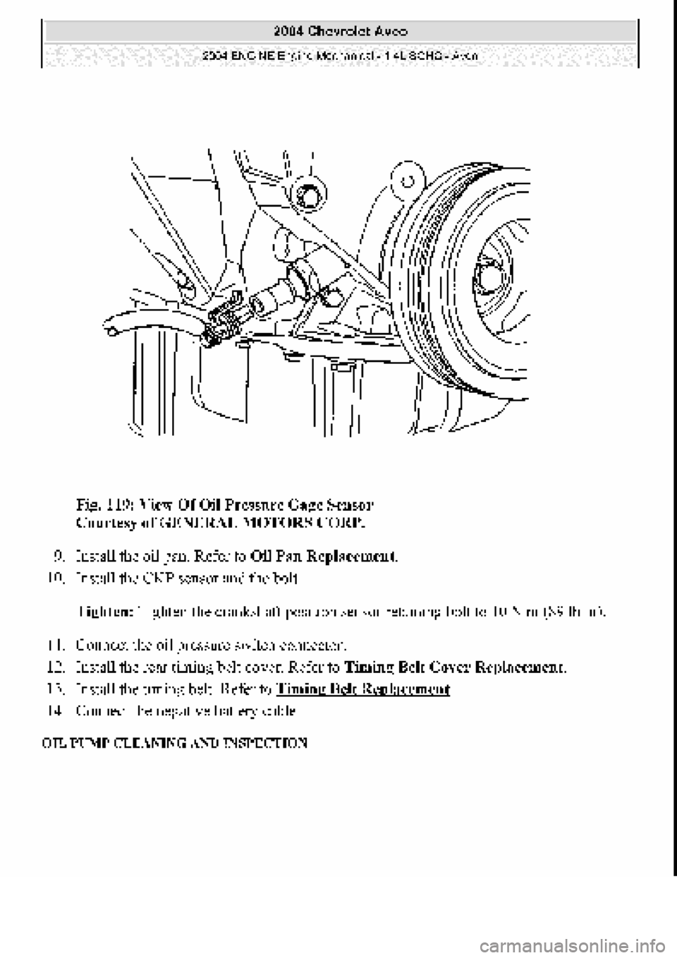 CHEVROLET AVEO 2002 Service Repair Manual CHEVROLET AVEO 2002 Service Repair Manual