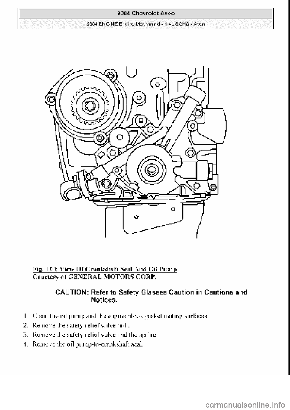 CHEVROLET AVEO 2002 Service Repair Manual CHEVROLET AVEO 2002 Service Repair Manual