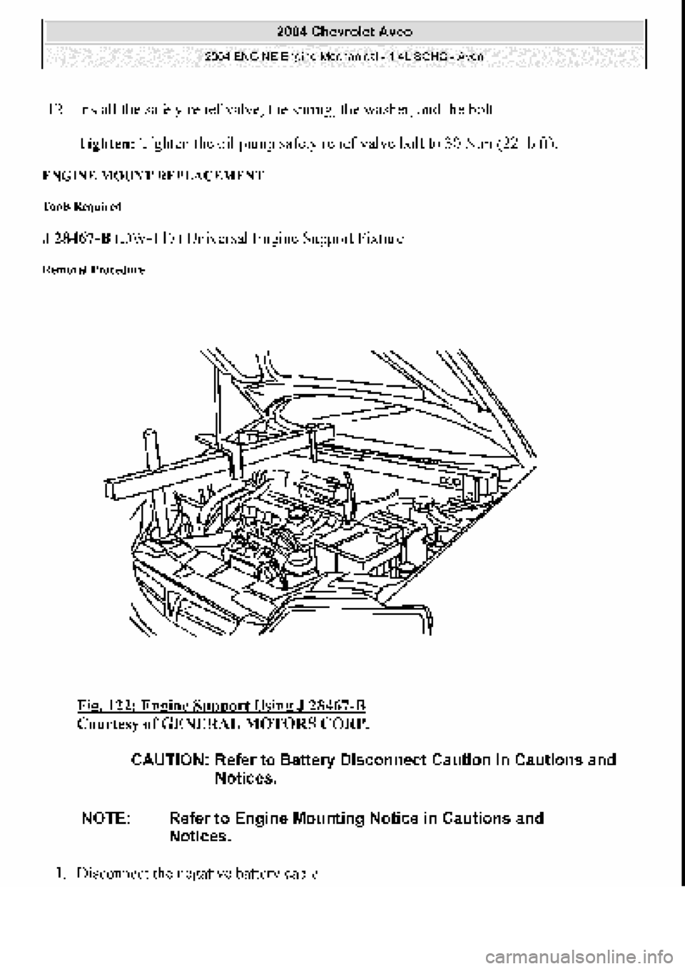 CHEVROLET AVEO 2002 Service Repair Manual CHEVROLET AVEO 2002 Service Repair Manual