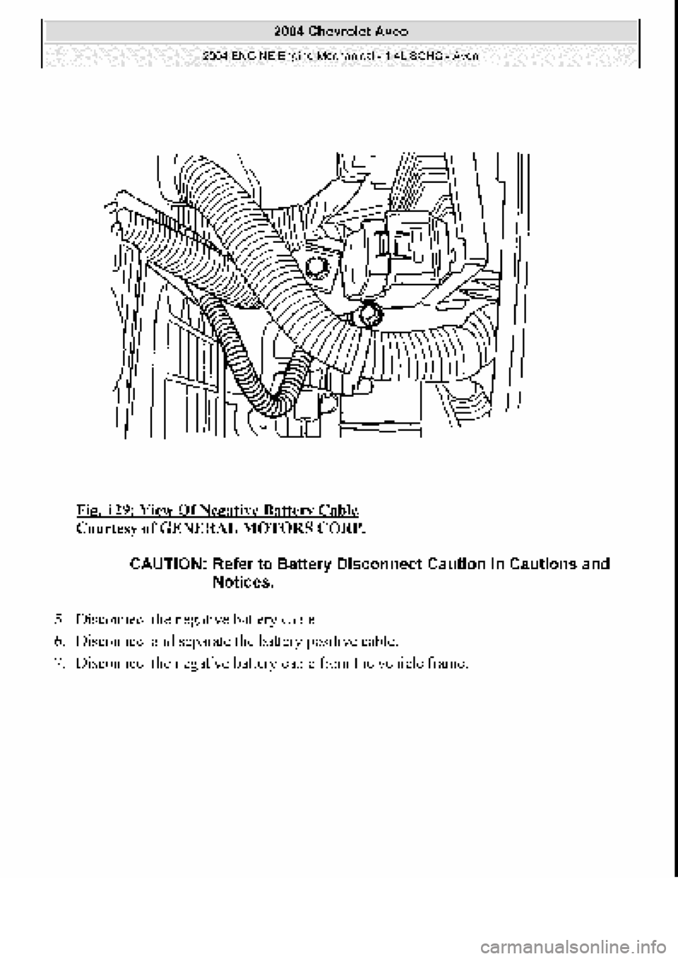 CHEVROLET AVEO 2002 Service Repair Manual CHEVROLET AVEO 2002 Service Repair Manual