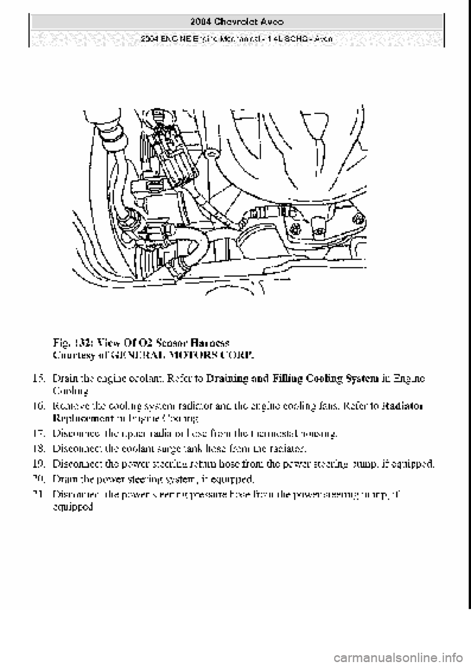 CHEVROLET AVEO 2002 Service Repair Manual CHEVROLET AVEO 2002 Service Repair Manual