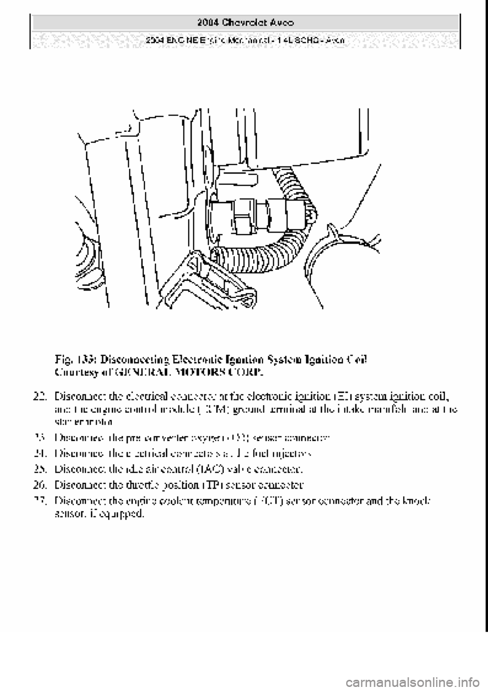 CHEVROLET AVEO 2002 Service Repair Manual CHEVROLET AVEO 2002 Service Repair Manual