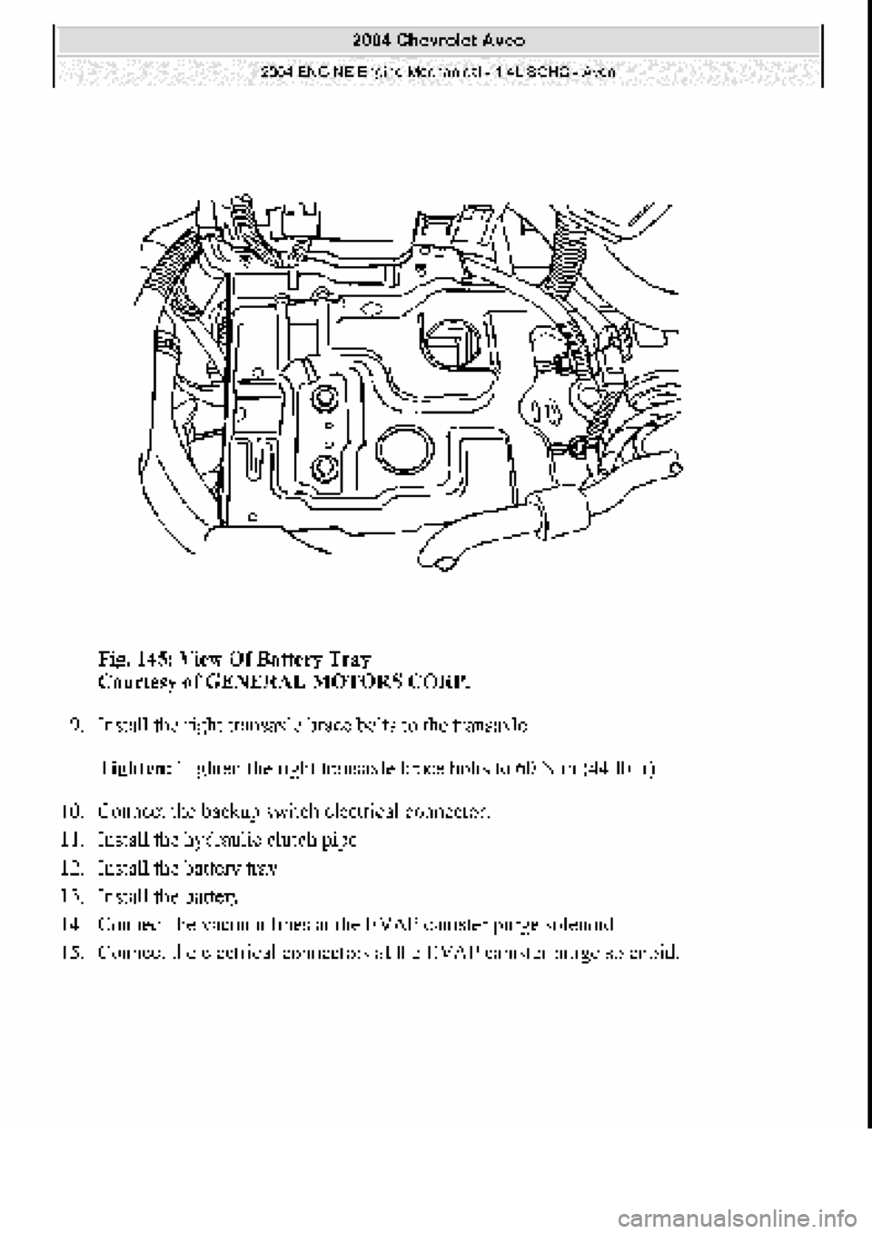 CHEVROLET AVEO 2002 Service Repair Manual CHEVROLET AVEO 2002 Service Repair Manual