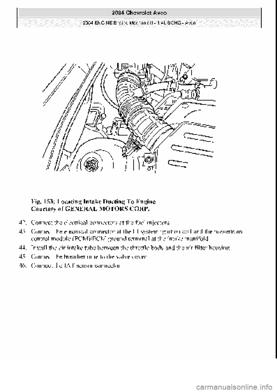 CHEVROLET AVEO 2002 Service Repair Manual CHEVROLET AVEO 2002 Service Repair Manual