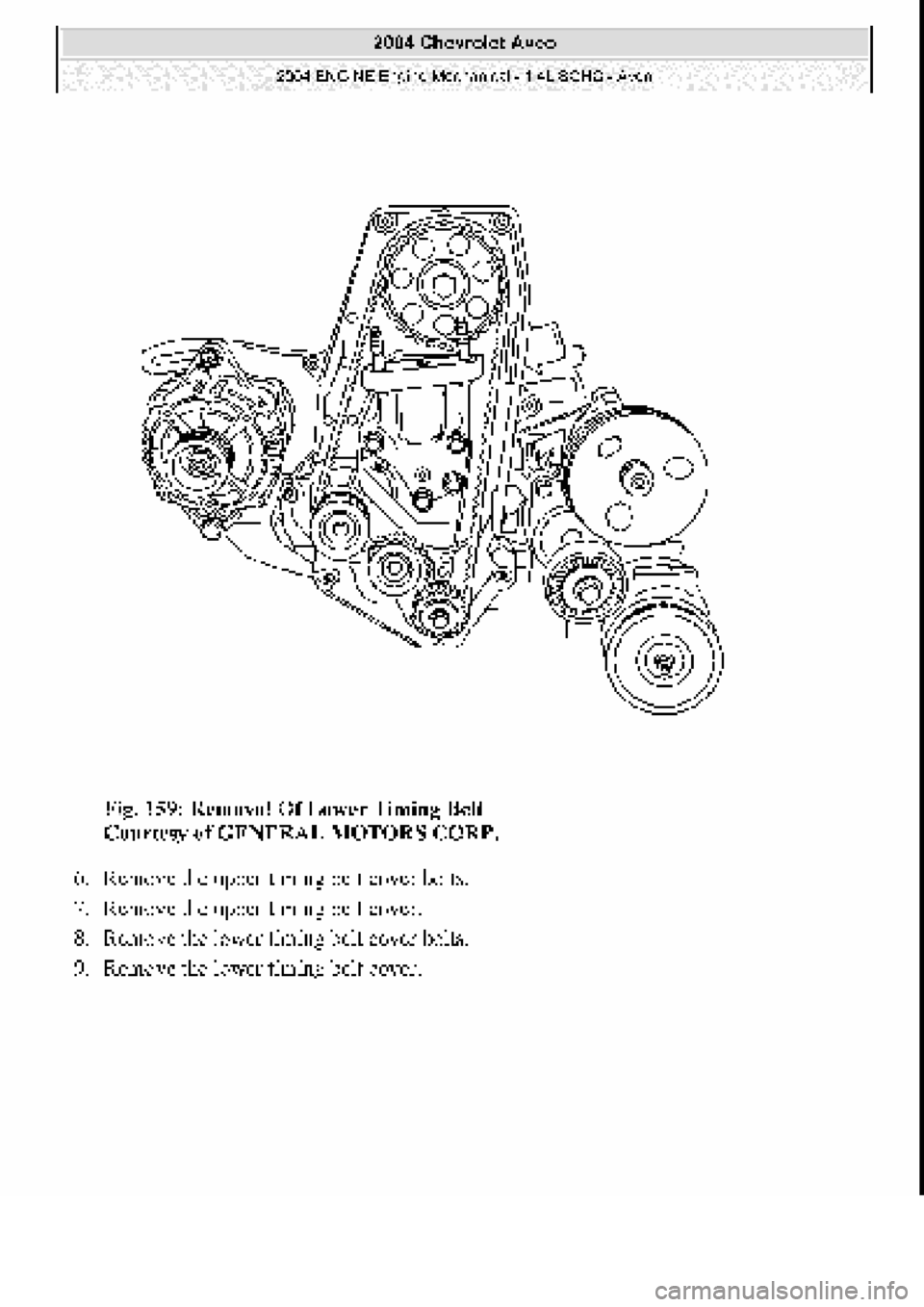 CHEVROLET AVEO 2002 Service Repair Manual CHEVROLET AVEO 2002 Service Repair Manual