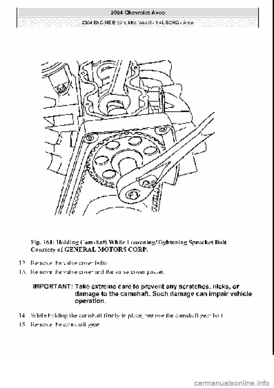 CHEVROLET AVEO 2002 Service Repair Manual CHEVROLET AVEO 2002 Service Repair Manual