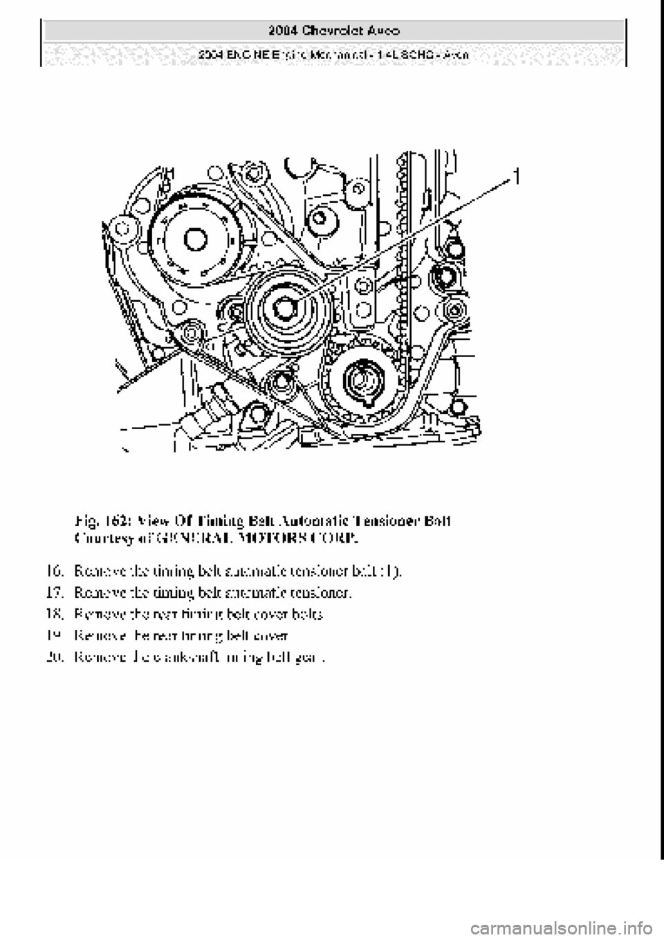 CHEVROLET AVEO 2002 Service Repair Manual CHEVROLET AVEO 2002 Service Repair Manual