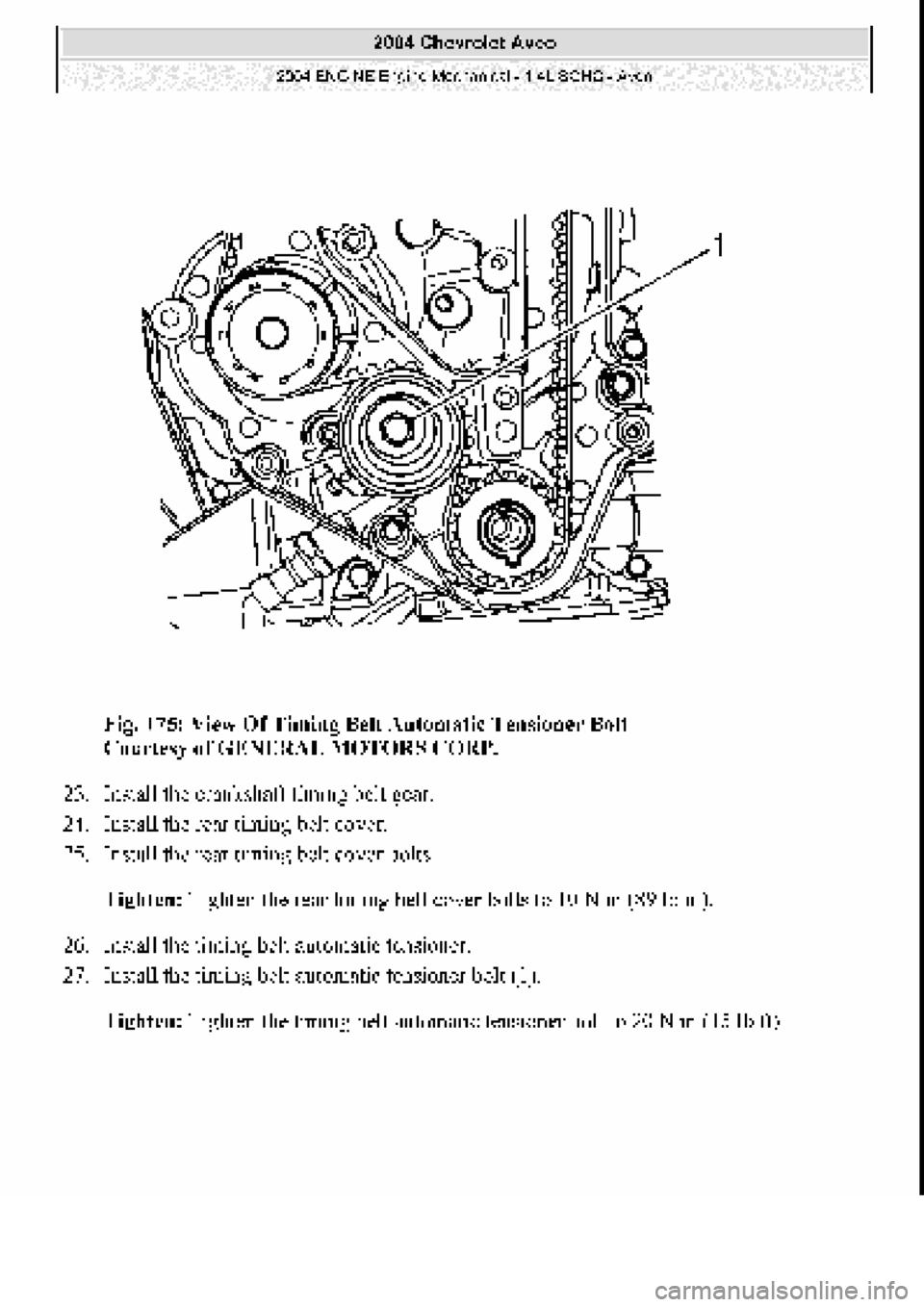 CHEVROLET AVEO 2002 Service Repair Manual CHEVROLET AVEO 2002 Service Repair Manual