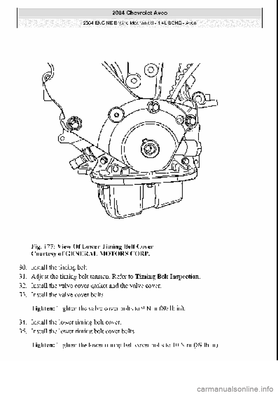 CHEVROLET AVEO 2002 Service Repair Manual CHEVROLET AVEO 2002 Service Repair Manual