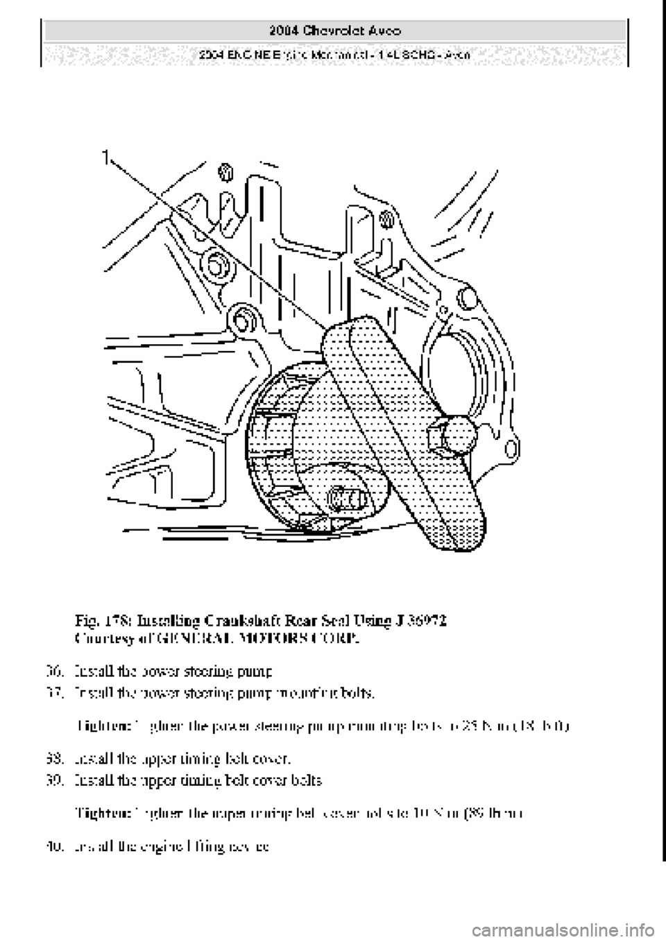 CHEVROLET AVEO 2002 Service Repair Manual CHEVROLET AVEO 2002 Service Repair Manual