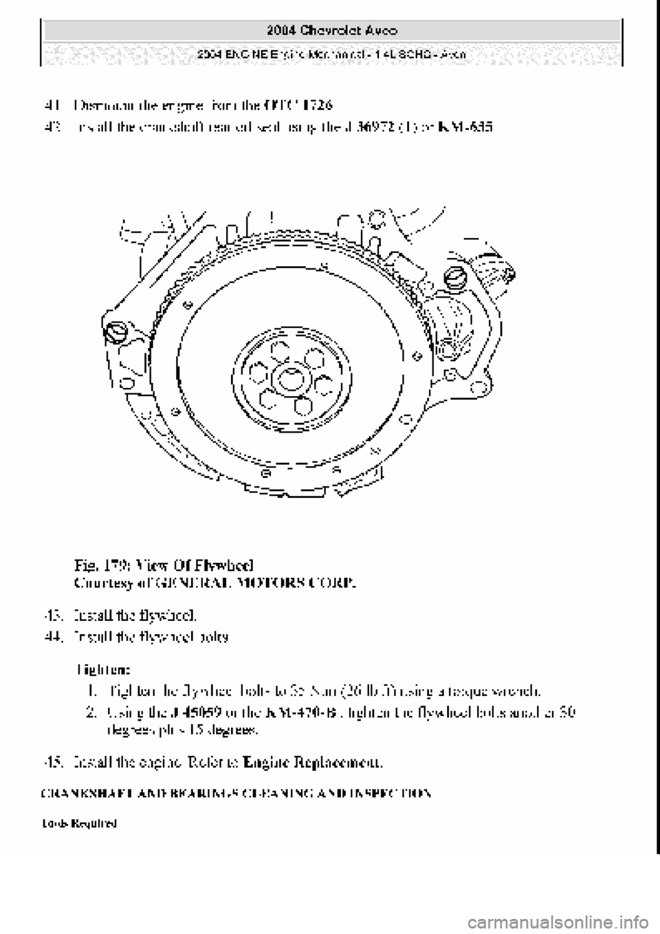 CHEVROLET AVEO 2002 Service Repair Manual CHEVROLET AVEO 2002 Service Repair Manual