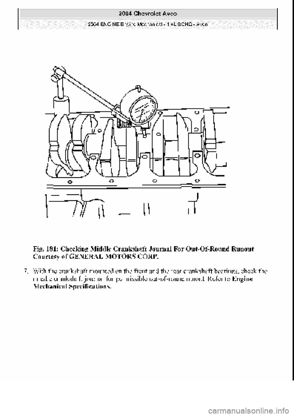CHEVROLET AVEO 2002 Service Repair Manual CHEVROLET AVEO 2002 Service Repair Manual