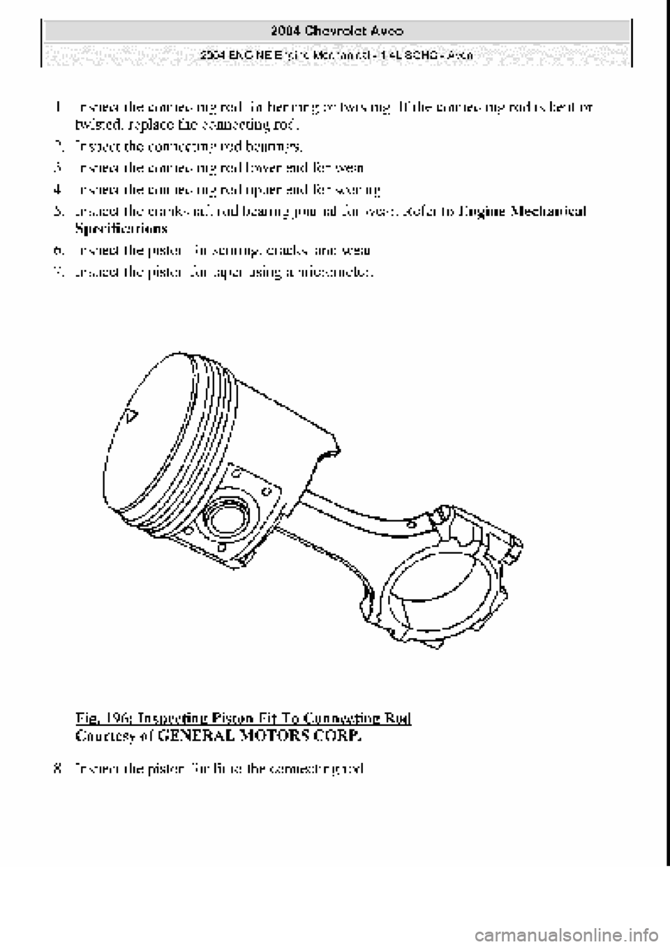 CHEVROLET AVEO 2002 Service Repair Manual CHEVROLET AVEO 2002 Service Repair Manual