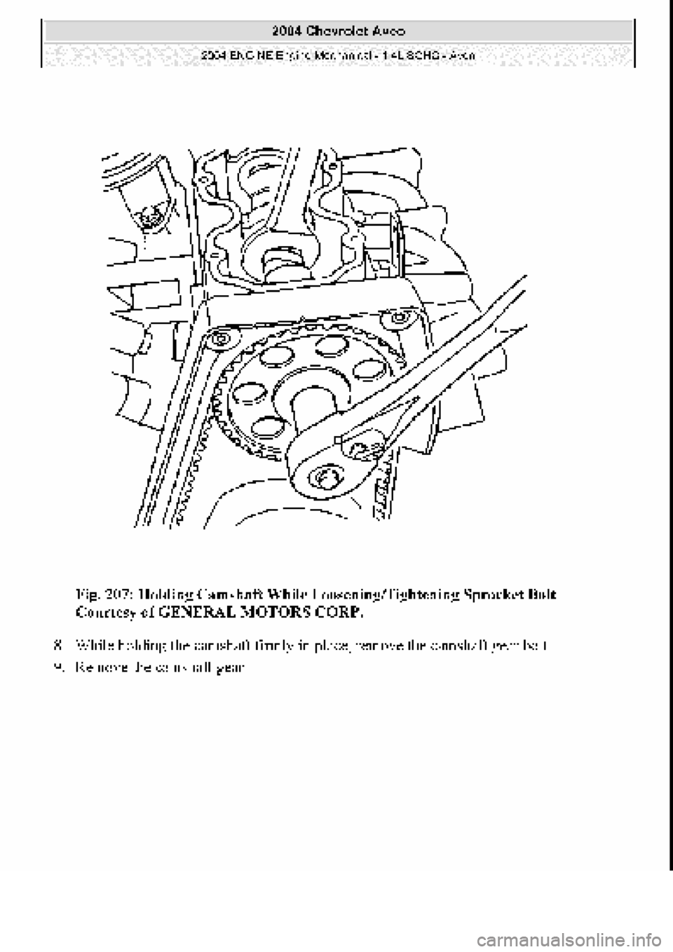 CHEVROLET AVEO 2002 Service Repair Manual CHEVROLET AVEO 2002 Service Repair Manual