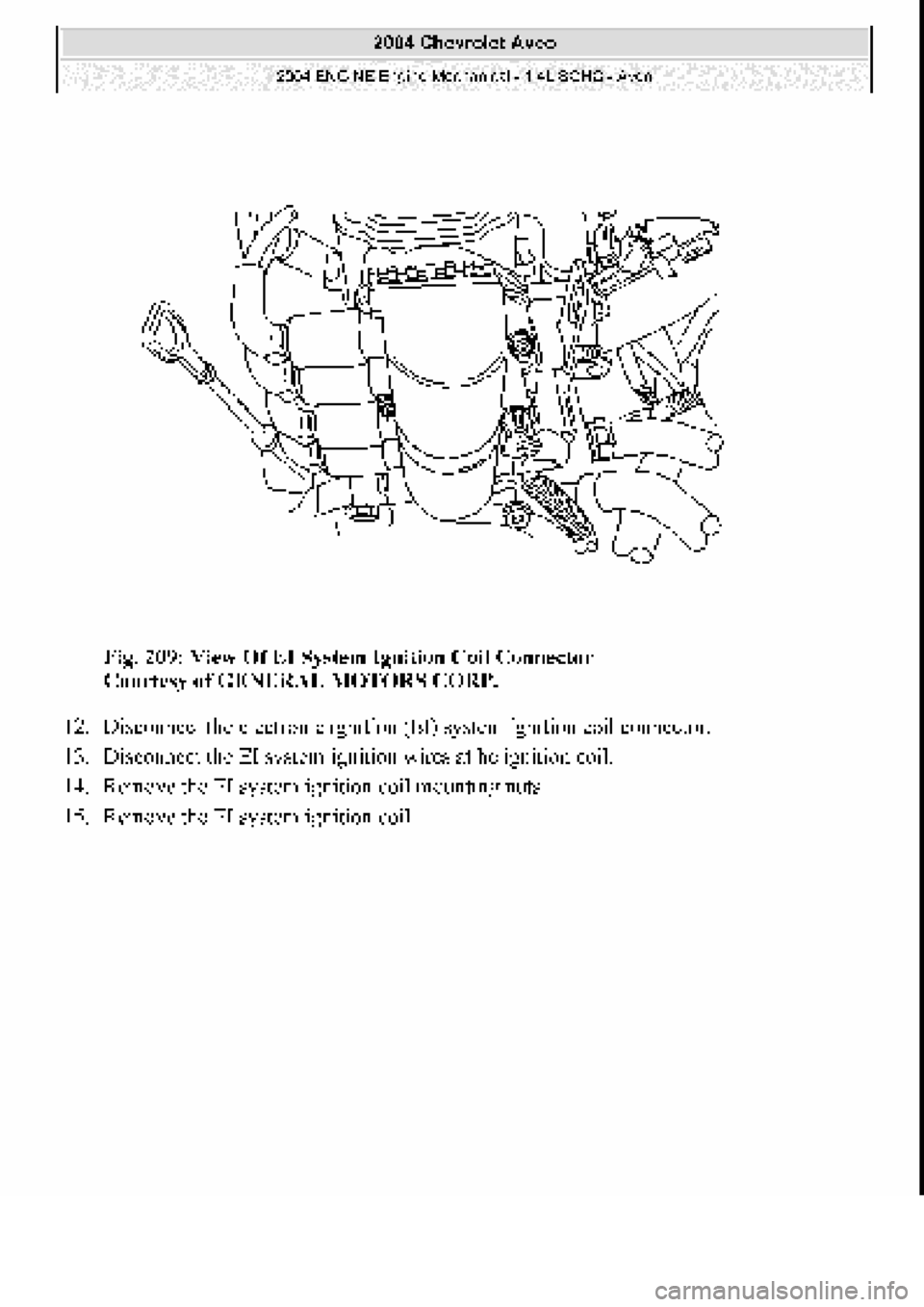 CHEVROLET AVEO 2002 Service Repair Manual CHEVROLET AVEO 2002 Service Repair Manual