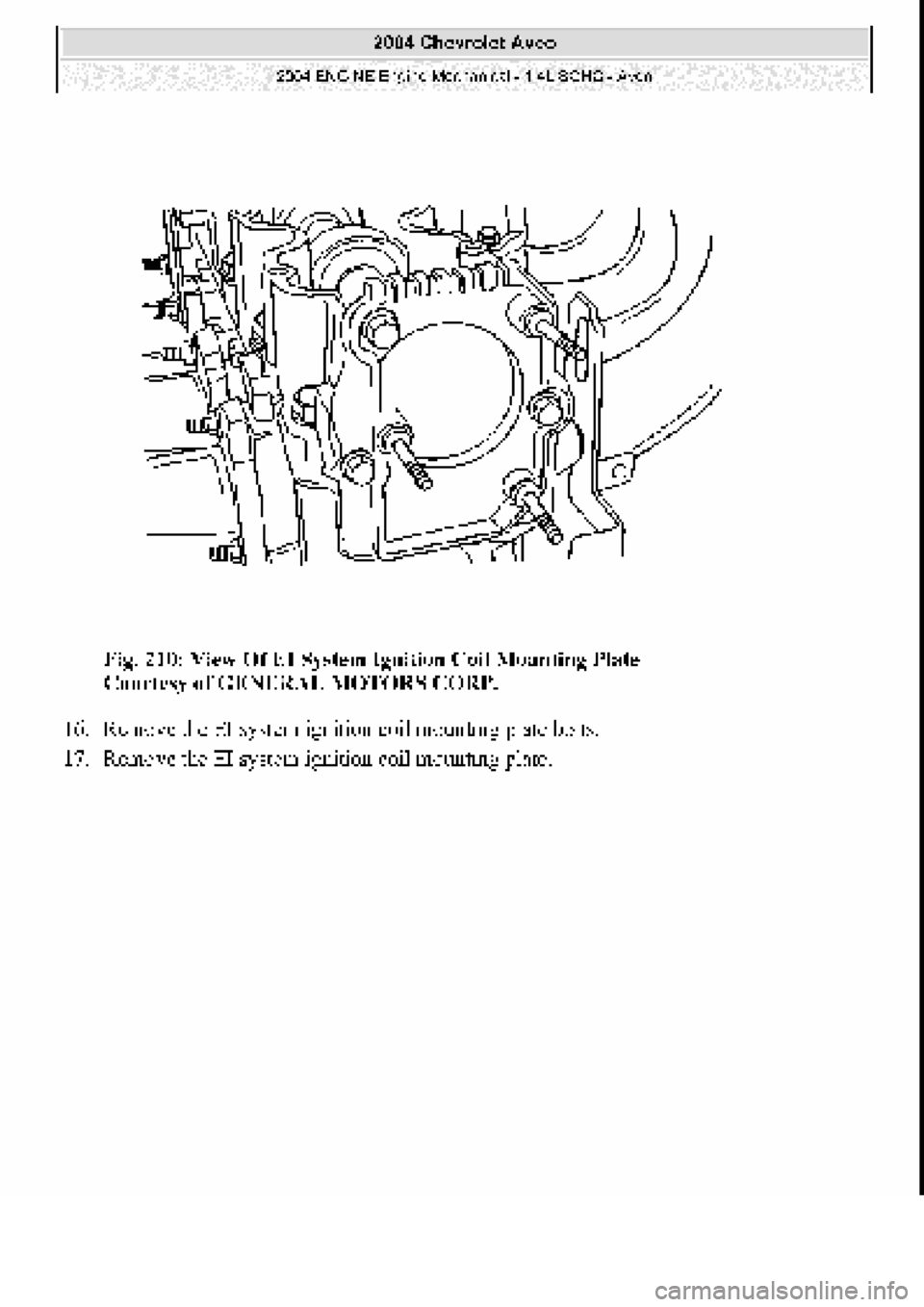CHEVROLET AVEO 2002 Service Repair Manual CHEVROLET AVEO 2002 Service Repair Manual