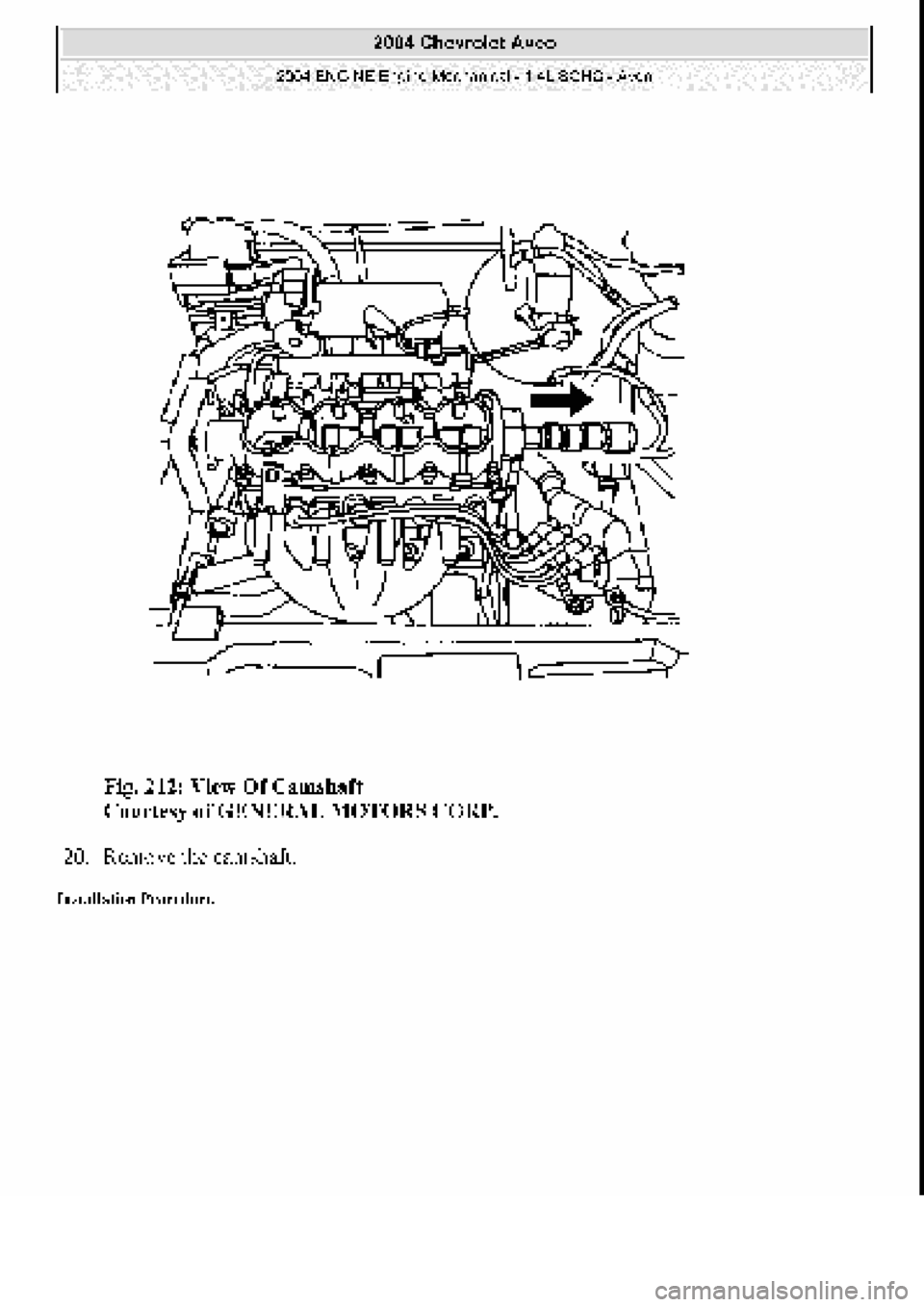 CHEVROLET AVEO 2002 Service Repair Manual CHEVROLET AVEO 2002 Service Repair Manual