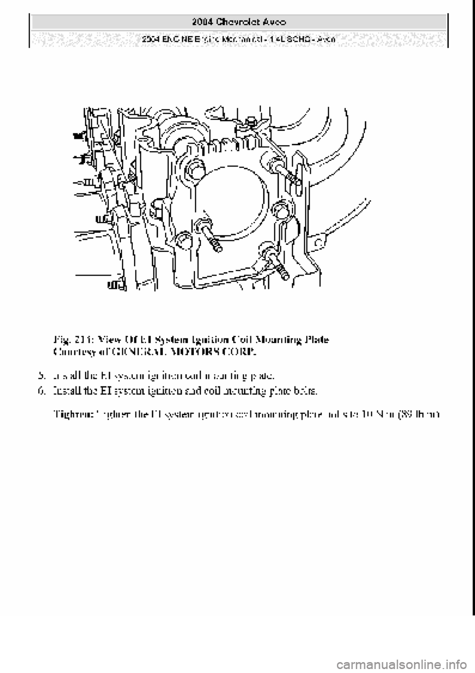 CHEVROLET AVEO 2002 Service Repair Manual CHEVROLET AVEO 2002 Service Repair Manual