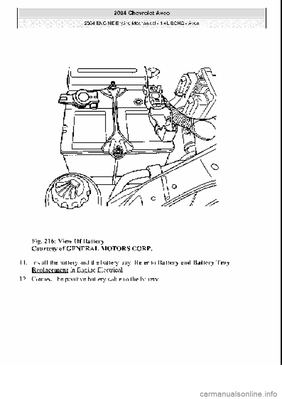 CHEVROLET AVEO 2002 Service Repair Manual CHEVROLET AVEO 2002 Service Repair Manual