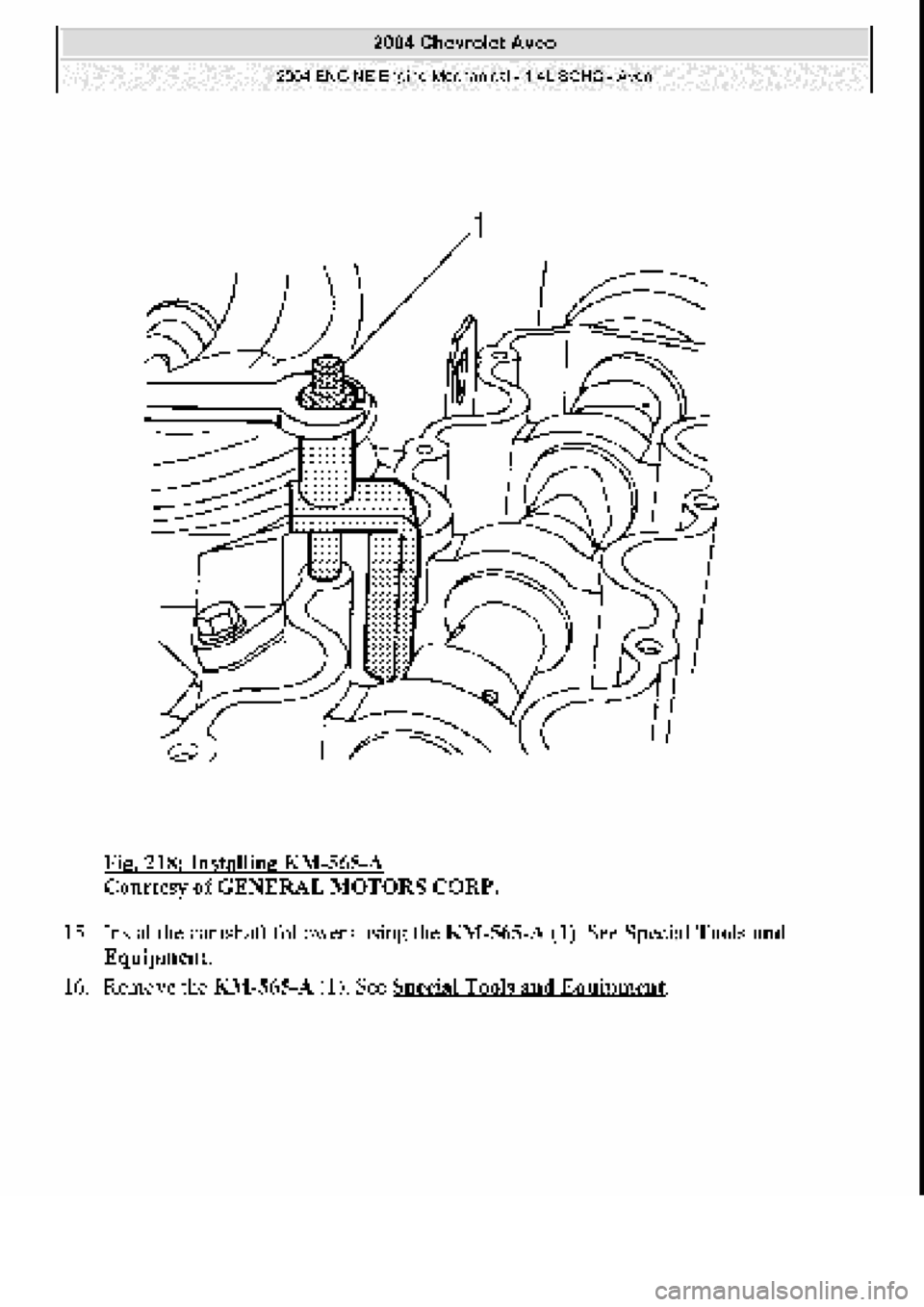 CHEVROLET AVEO 2002 Service Repair Manual CHEVROLET AVEO 2002 Service Repair Manual