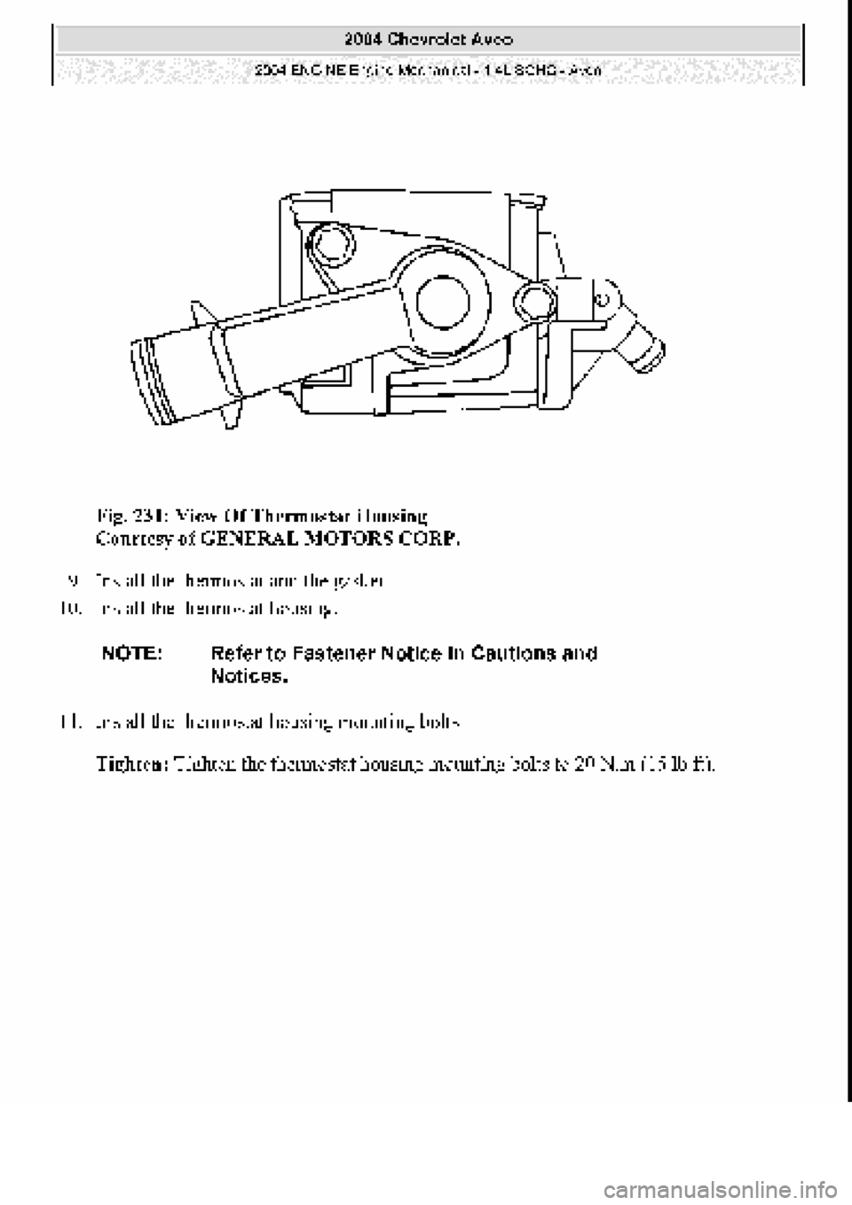 CHEVROLET AVEO 2002 Service Repair Manual CHEVROLET AVEO 2002 Service Repair Manual