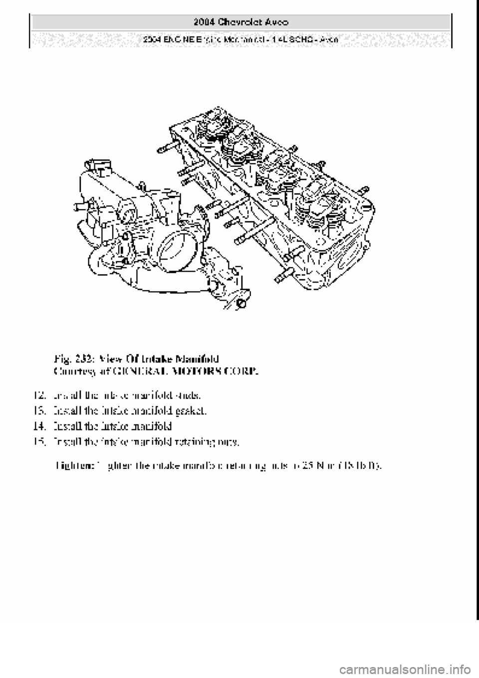 CHEVROLET AVEO 2002 Service Repair Manual CHEVROLET AVEO 2002 Service Repair Manual