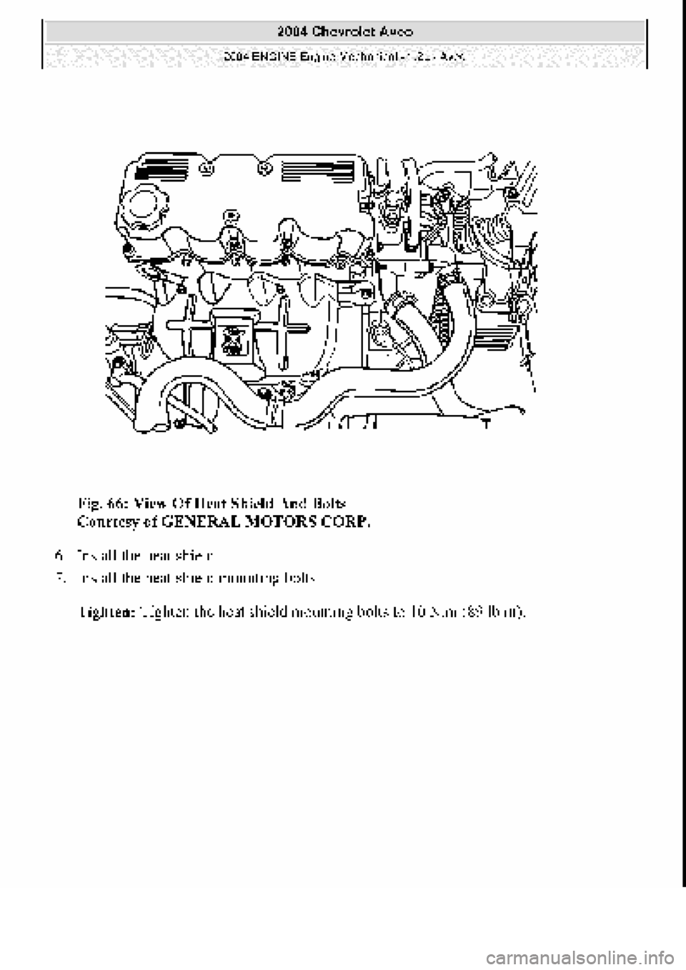 CHEVROLET AVEO 2002 Service Manual Online CHEVROLET AVEO 2002 Service Manual Online