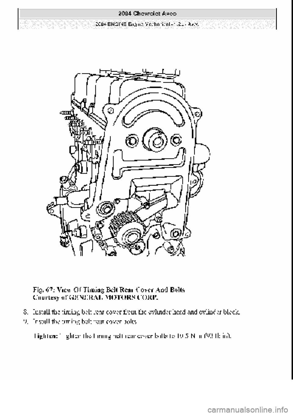 CHEVROLET AVEO 2002 Service Manual Online CHEVROLET AVEO 2002 Service Manual Online