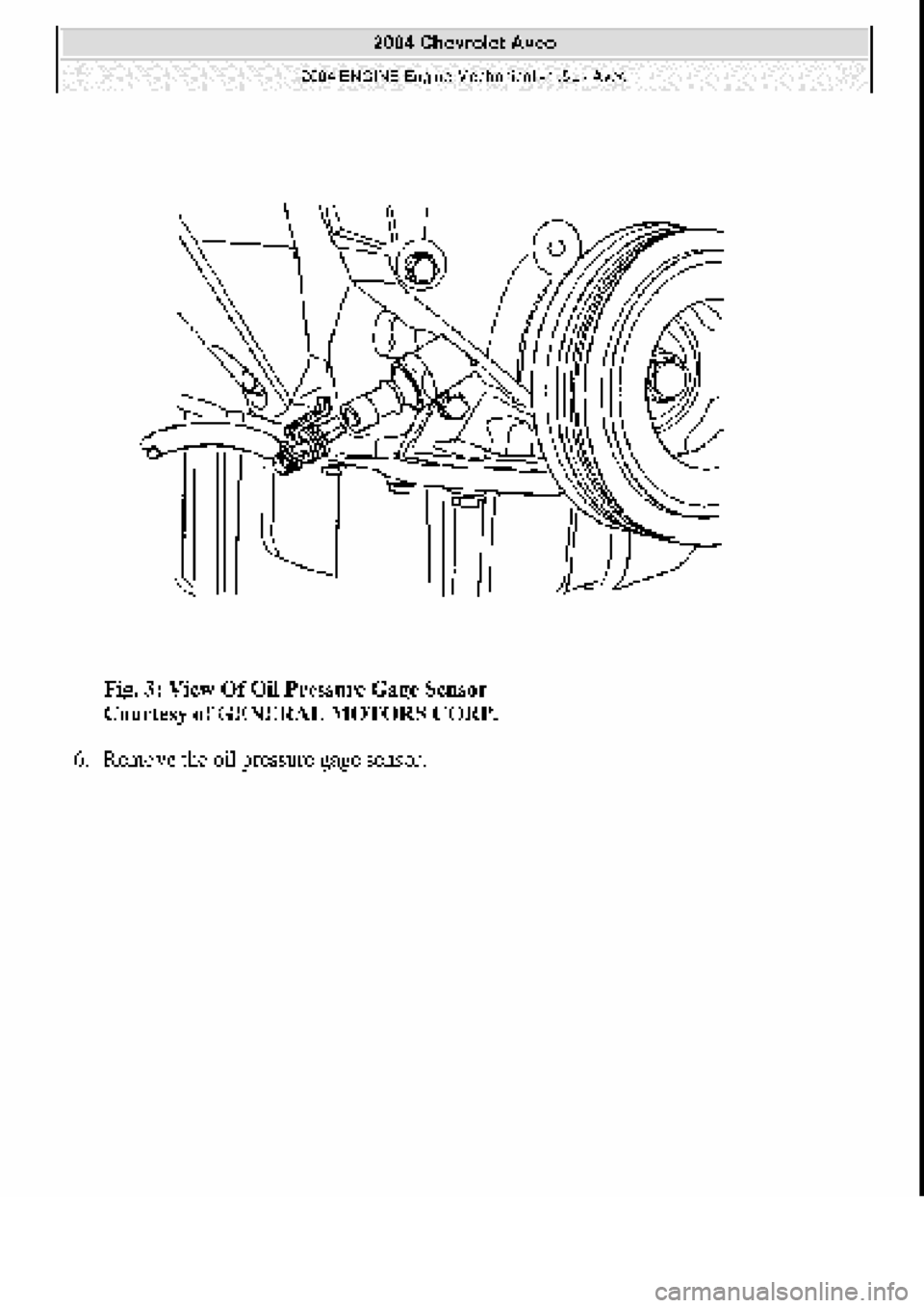 CHEVROLET AVEO 2002 Service Repair Manual CHEVROLET AVEO 2002 Service Repair Manual
