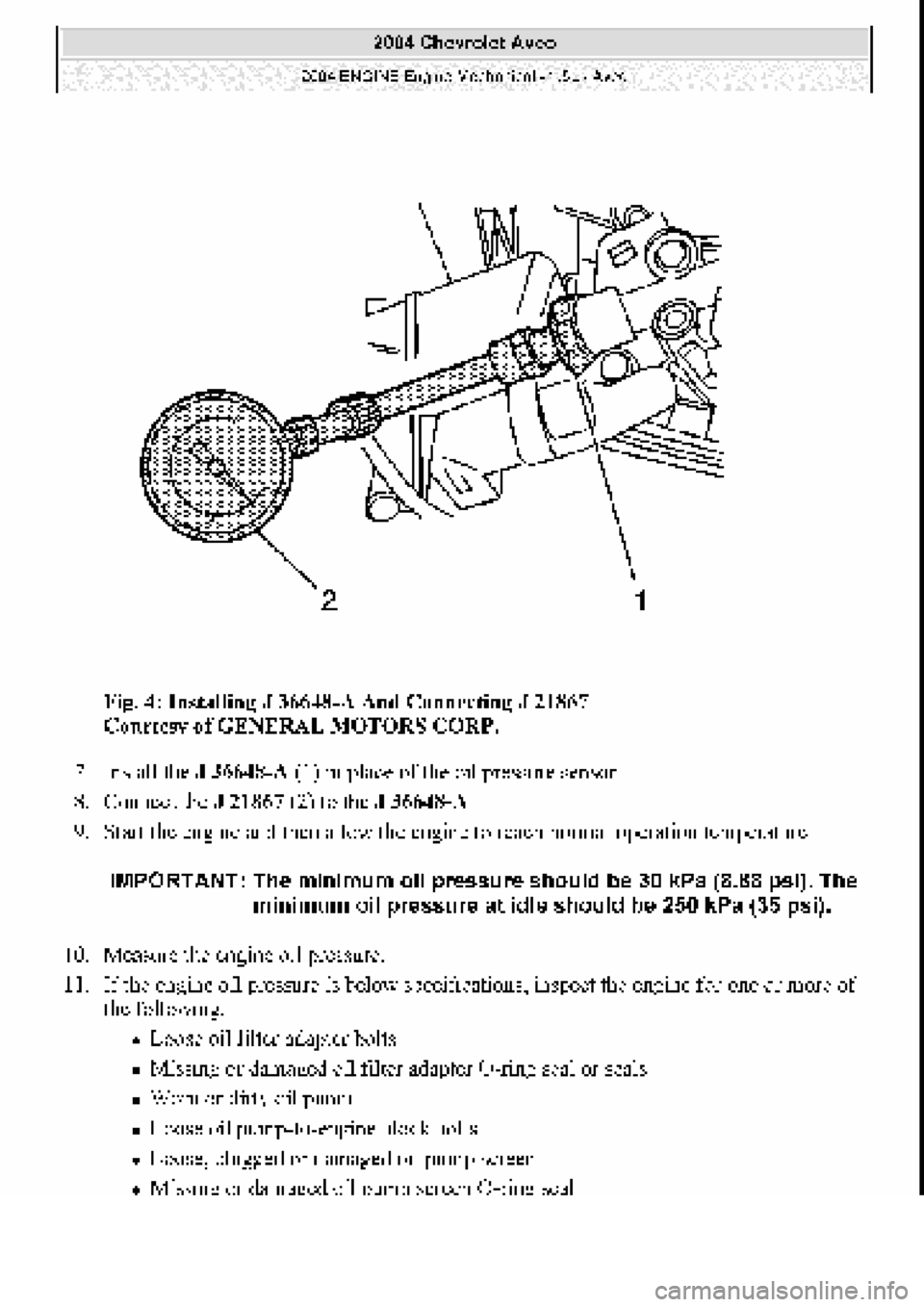 CHEVROLET AVEO 2002 Service Repair Manual CHEVROLET AVEO 2002 Service Repair Manual