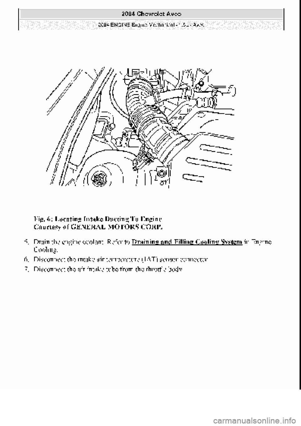 CHEVROLET AVEO 2002 Service Repair Manual CHEVROLET AVEO 2002 Service Repair Manual
