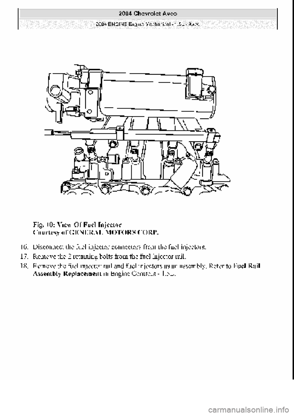 CHEVROLET AVEO 2002 Service Repair Manual CHEVROLET AVEO 2002 Service Repair Manual