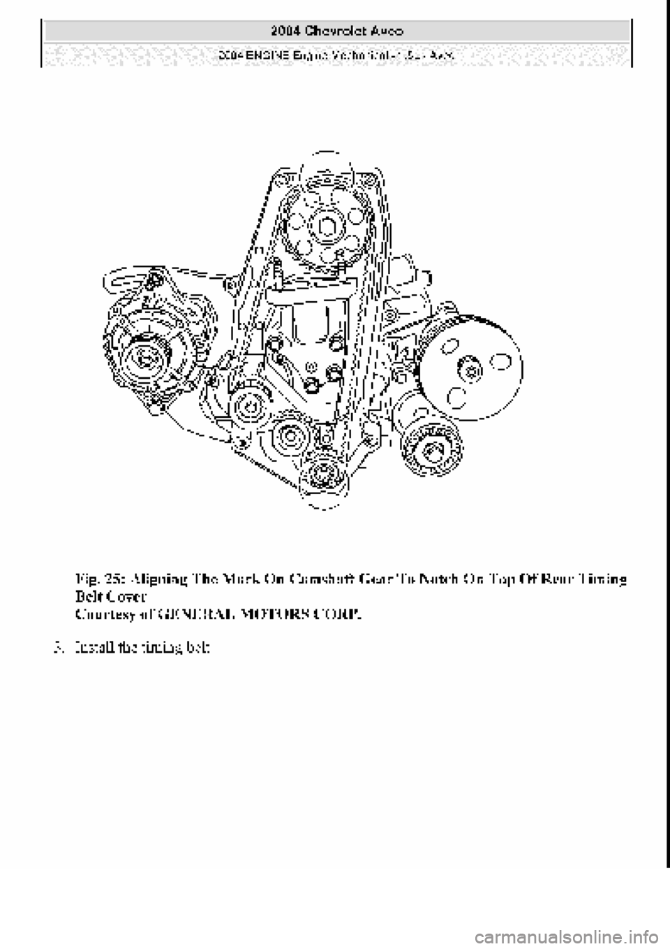 CHEVROLET AVEO 2002 Service Repair Manual CHEVROLET AVEO 2002 Service Repair Manual