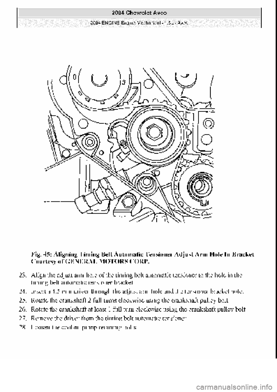 CHEVROLET AVEO 2002 Service Repair Manual CHEVROLET AVEO 2002 Service Repair Manual