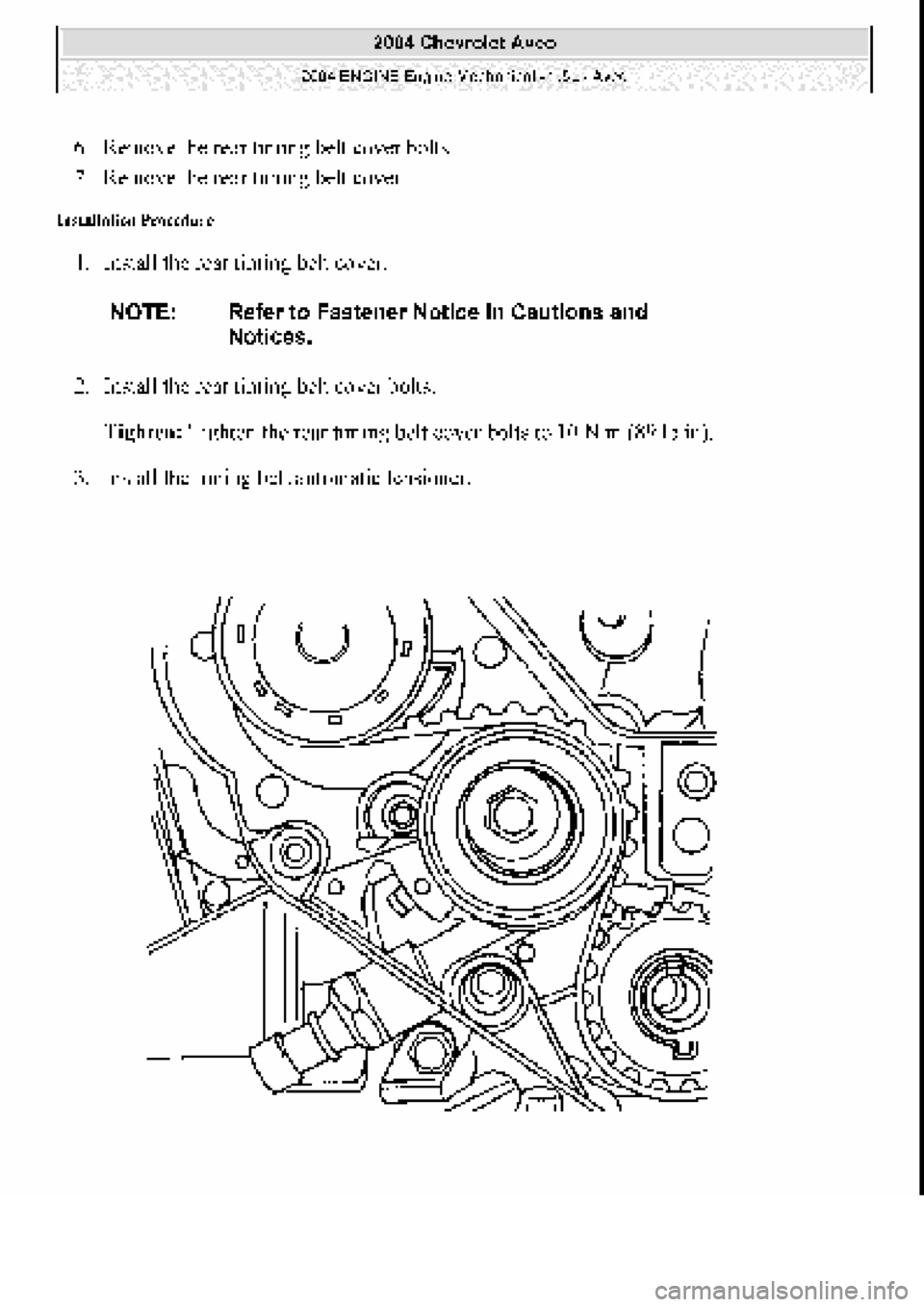 CHEVROLET AVEO 2002 Service Repair Manual CHEVROLET AVEO 2002 Service Repair Manual