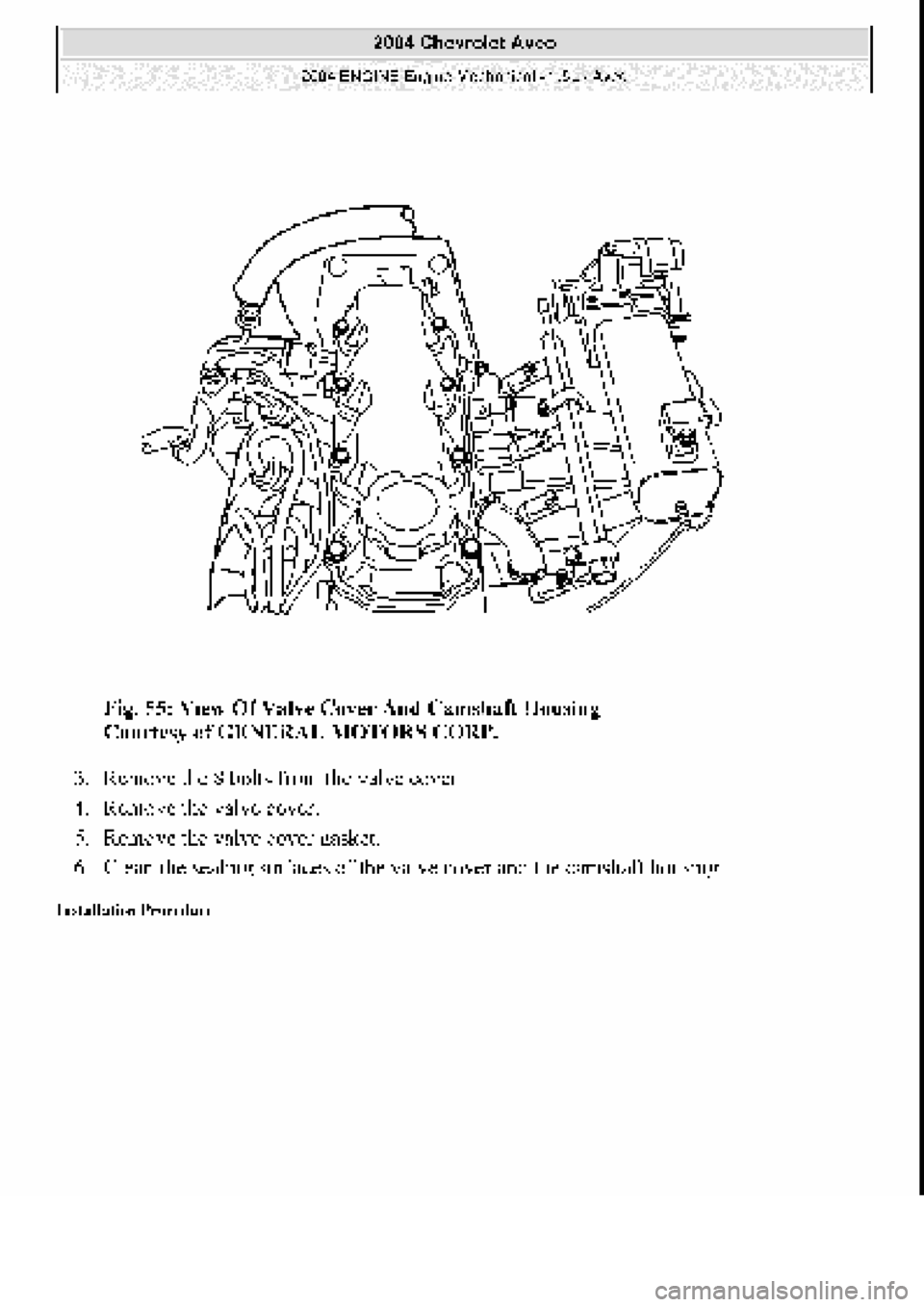 CHEVROLET AVEO 2002 Service Repair Manual CHEVROLET AVEO 2002 Service Repair Manual