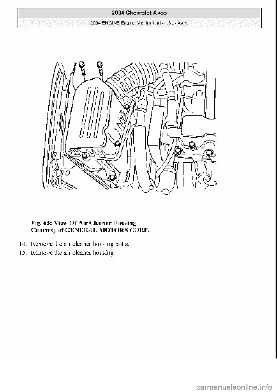 CHEVROLET AVEO 2002 Service Repair Manual CHEVROLET AVEO 2002 Service Repair Manual