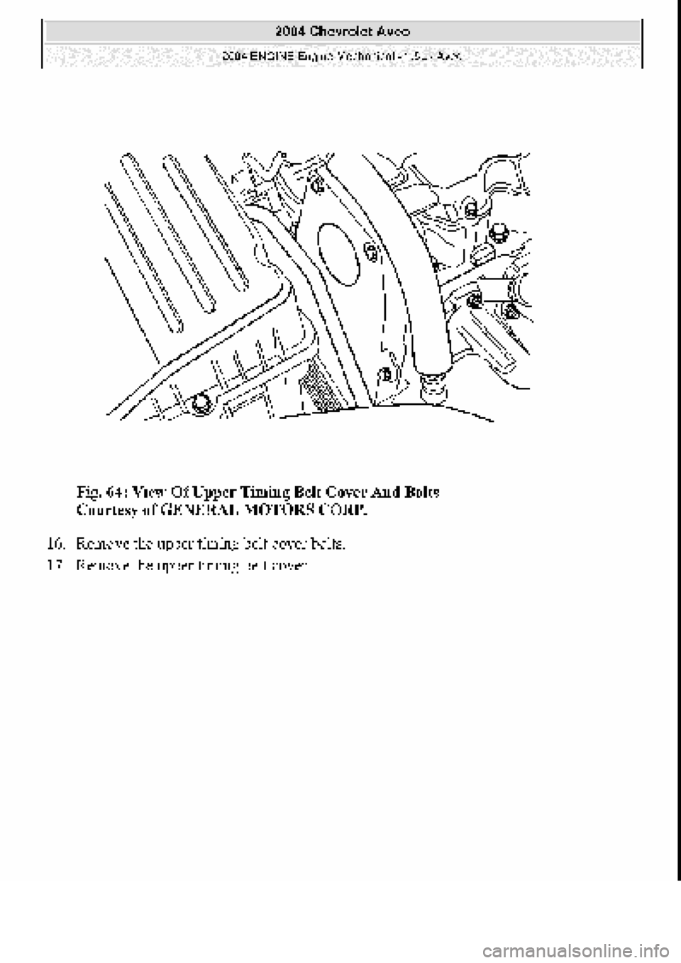 CHEVROLET AVEO 2002 Service Repair Manual CHEVROLET AVEO 2002 Service Repair Manual