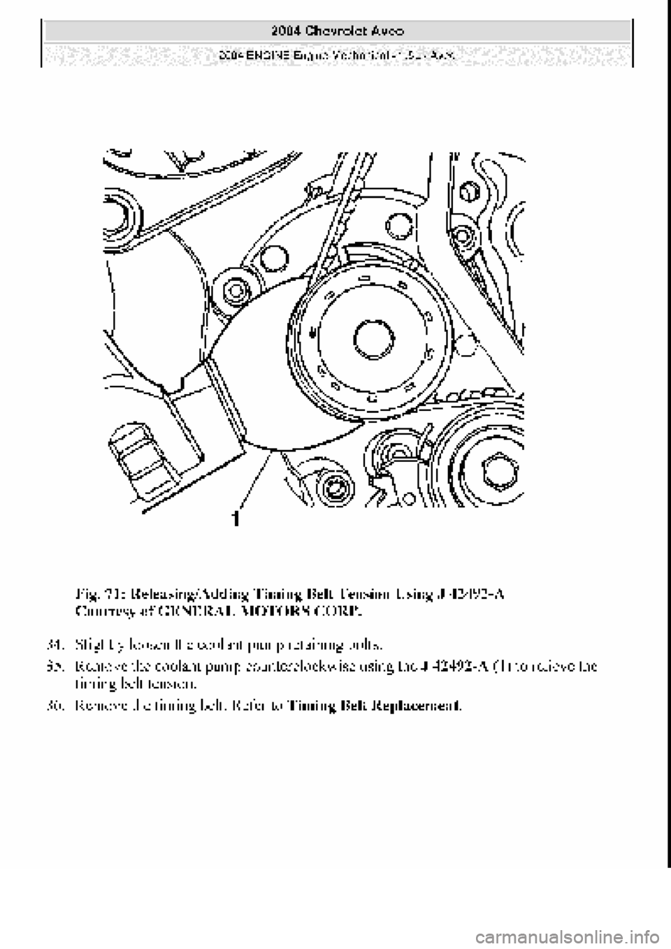 CHEVROLET AVEO 2002 Service Repair Manual CHEVROLET AVEO 2002 Service Repair Manual