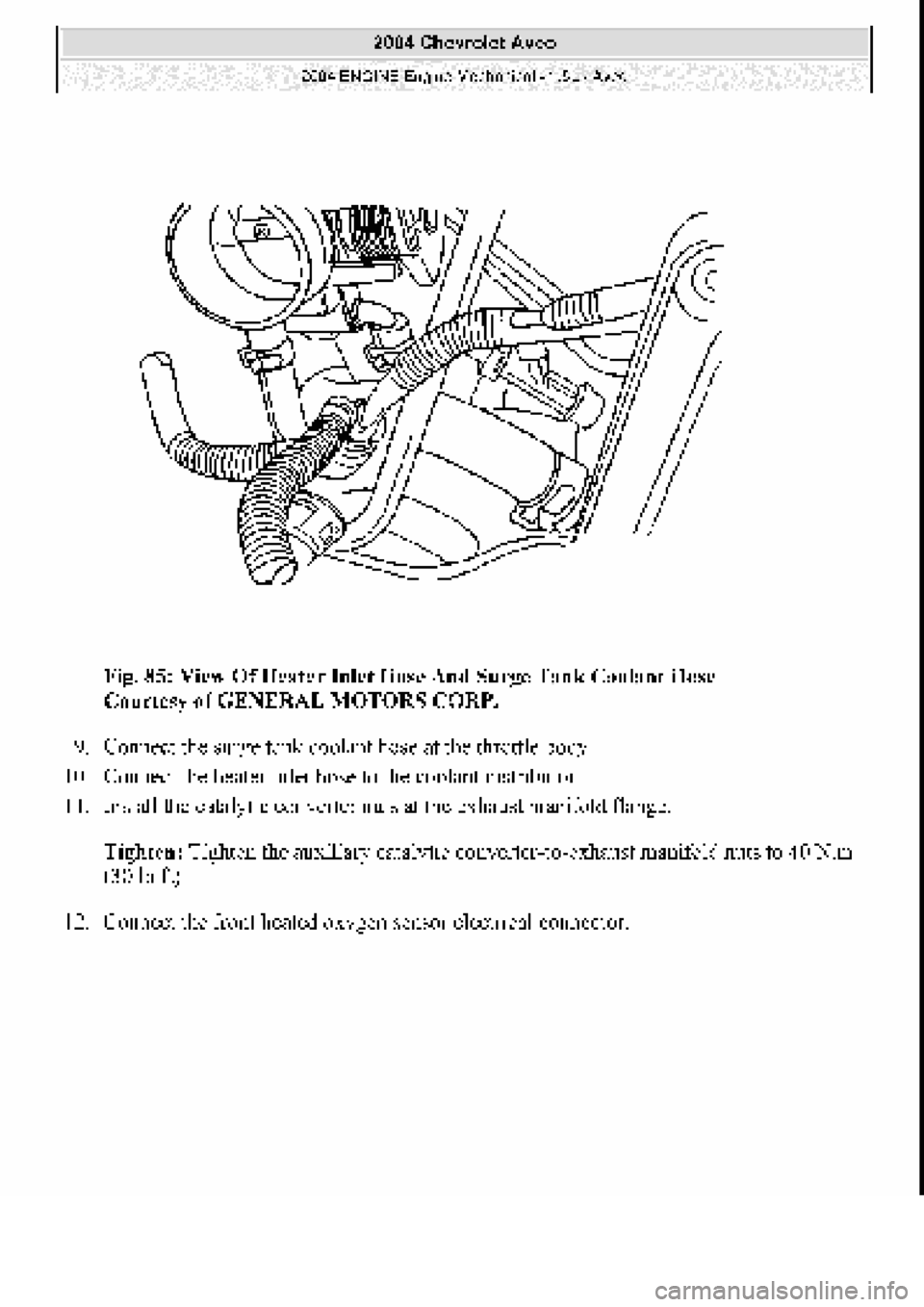 CHEVROLET AVEO 2002 Service Repair Manual CHEVROLET AVEO 2002 Service Repair Manual