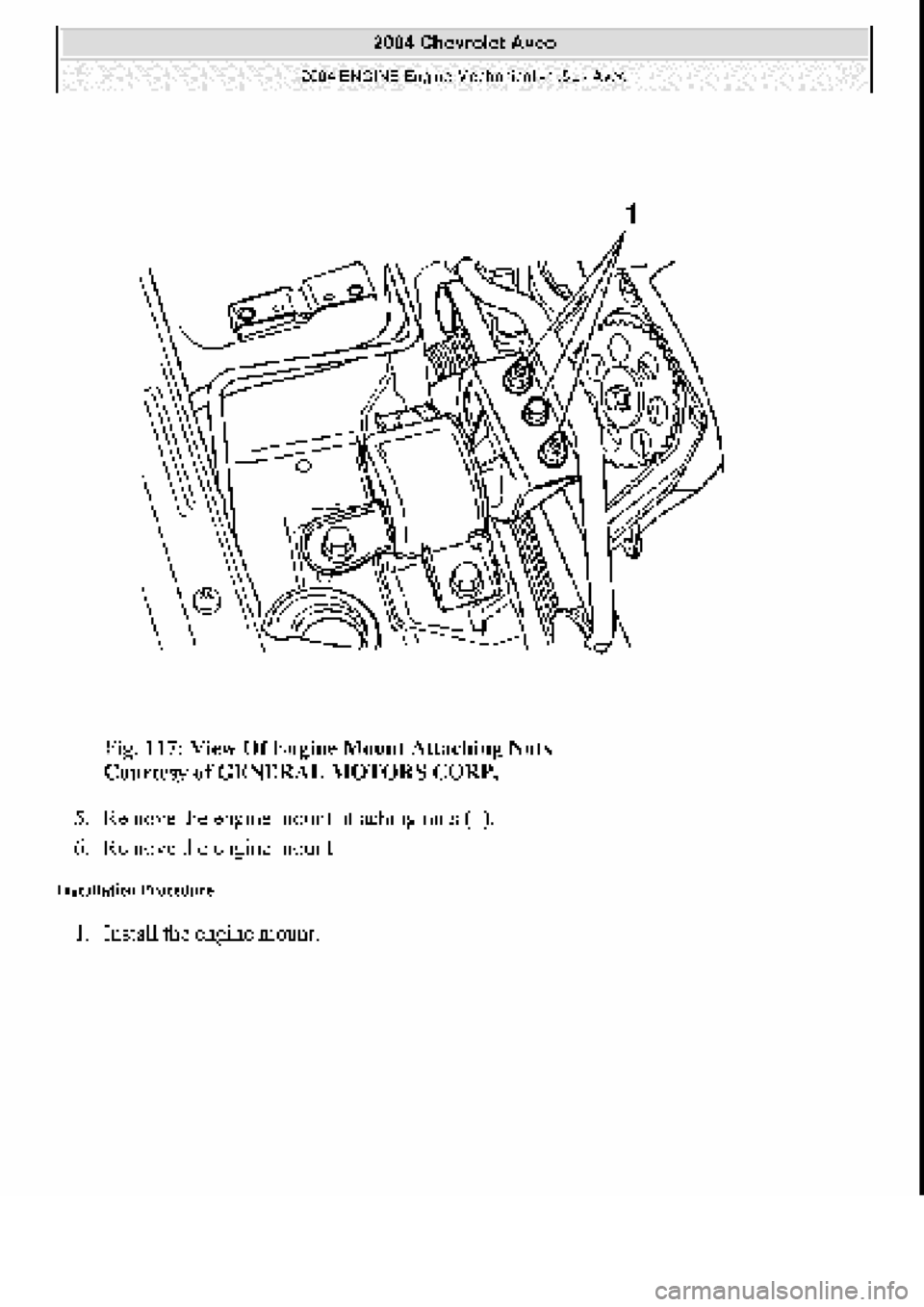 CHEVROLET AVEO 2002  Service Repair Manual 