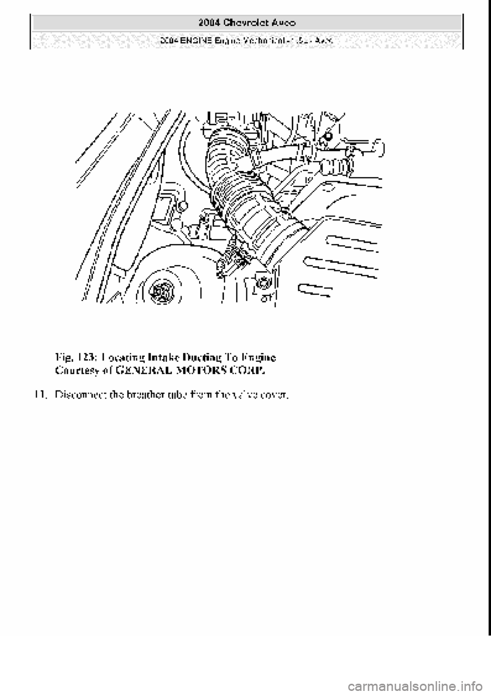 CHEVROLET AVEO 2002  Service Repair Manual 