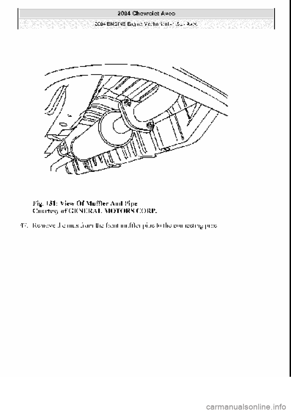 CHEVROLET AVEO 2002  Service Repair Manual 
