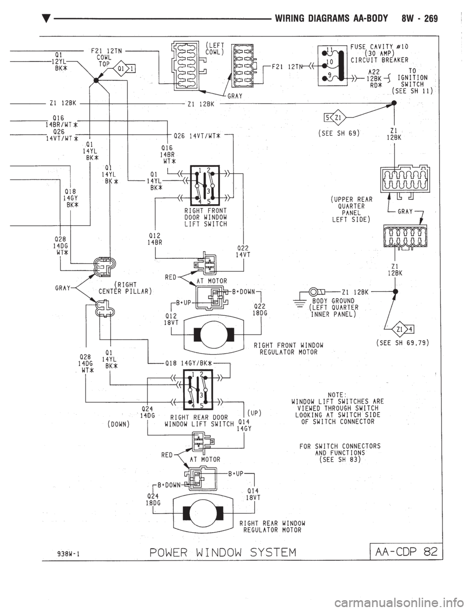 CHEVROLET DYNASTY 1993  Service Manual 
