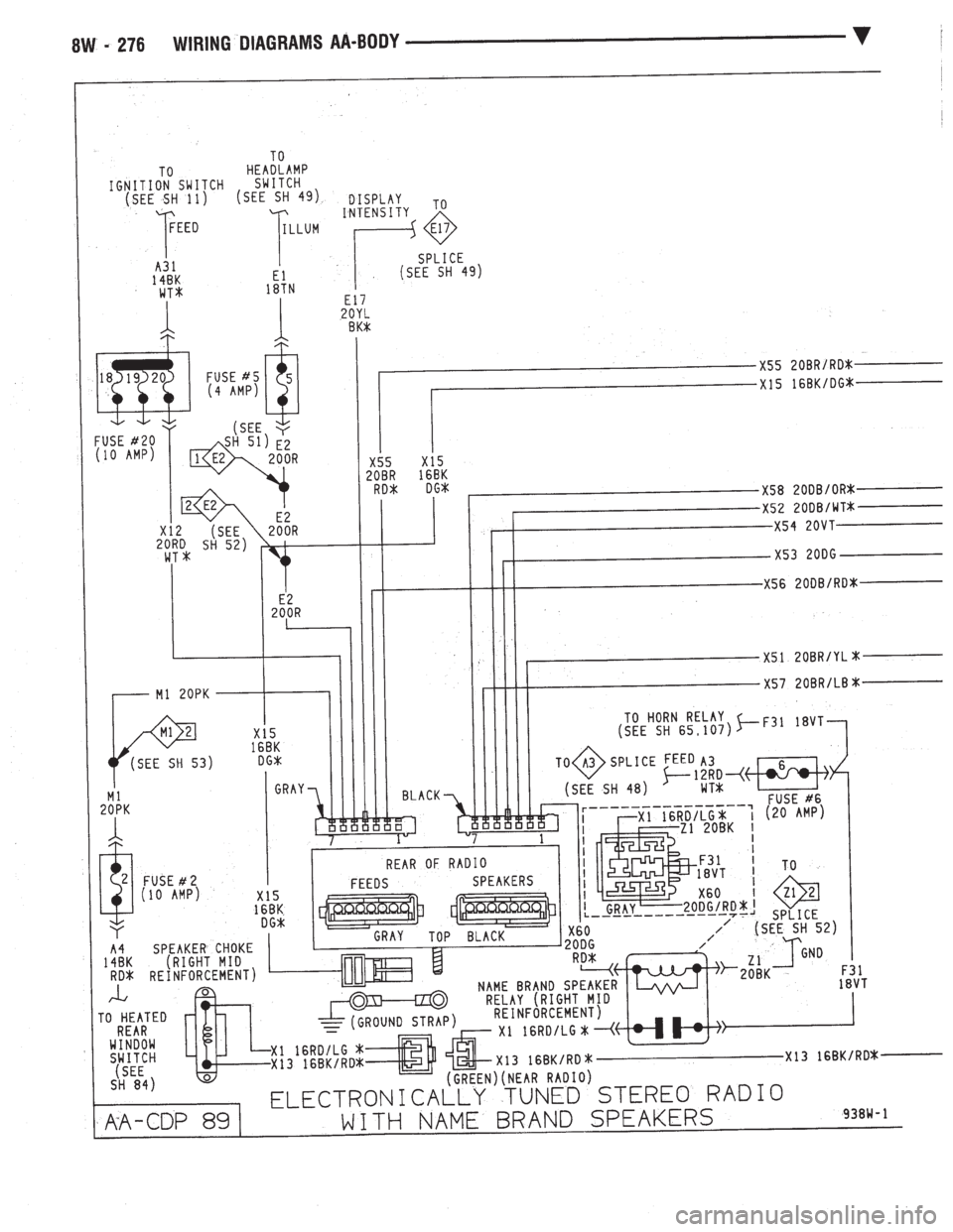 CHEVROLET DYNASTY 1993 Service Manual CHEVROLET DYNASTY 1993 Service Manual
