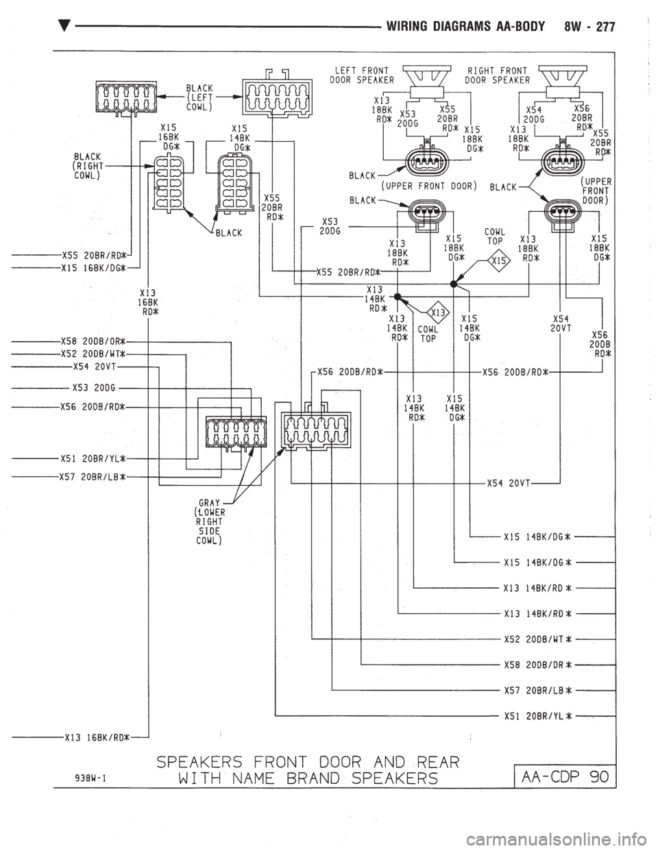 CHEVROLET DYNASTY 1993 Service Manual CHEVROLET DYNASTY 1993 Service Manual