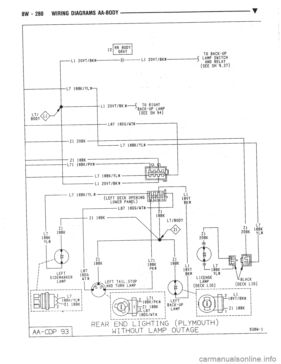 CHEVROLET DYNASTY 1993 Service Manual CHEVROLET DYNASTY 1993 Service Manual