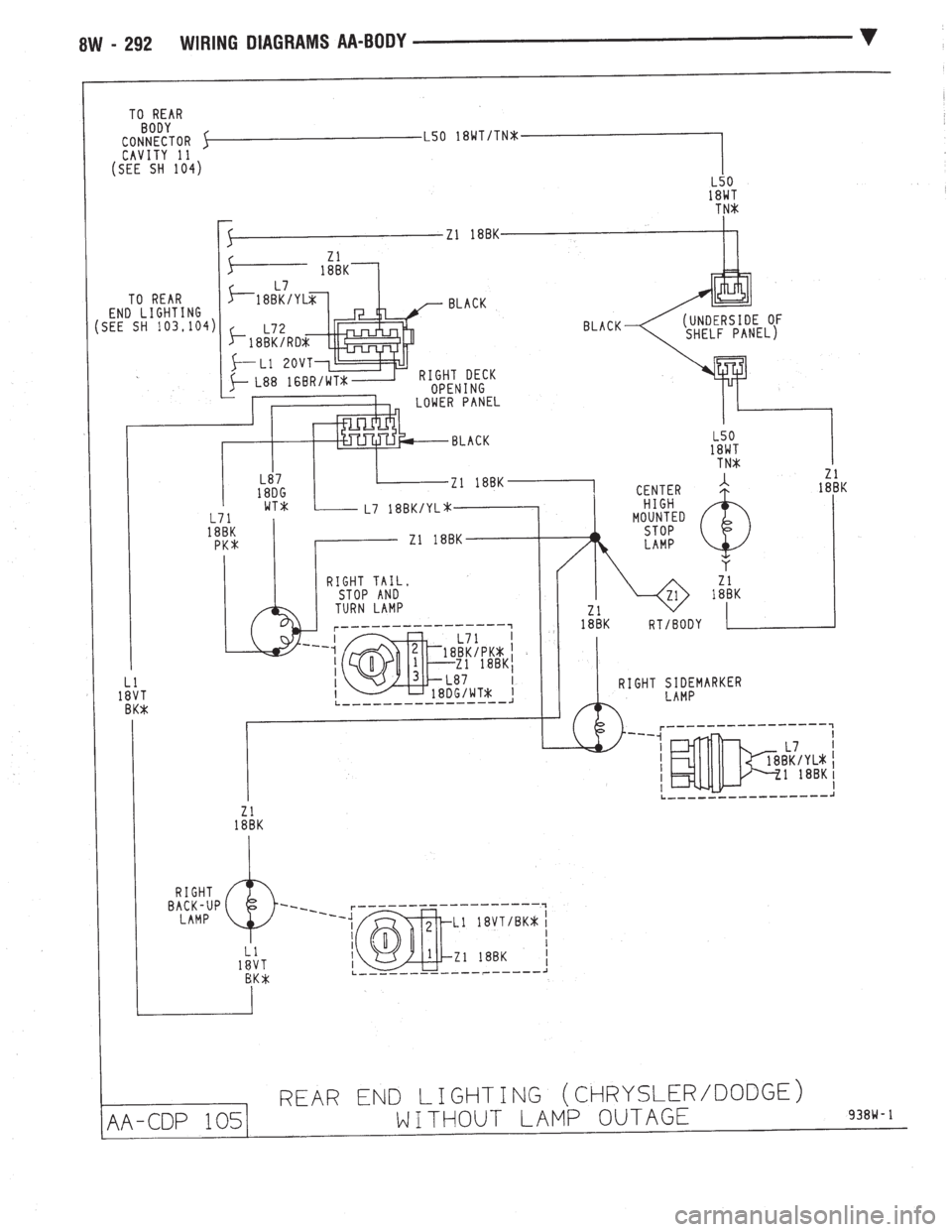 CHEVROLET DYNASTY 1993 Service Manual CHEVROLET DYNASTY 1993 Service Manual