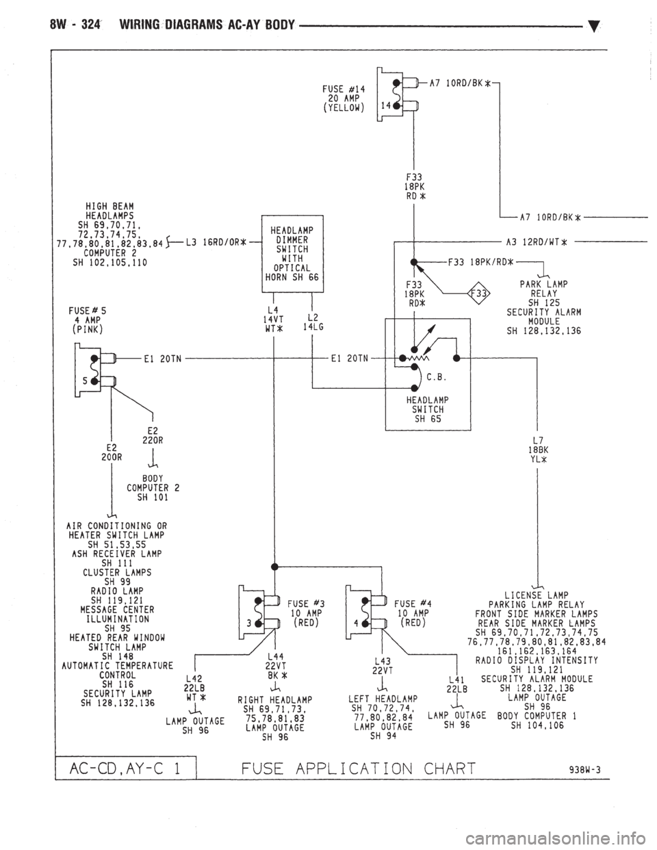 CHEVROLET DYNASTY 1993  Service Manual 