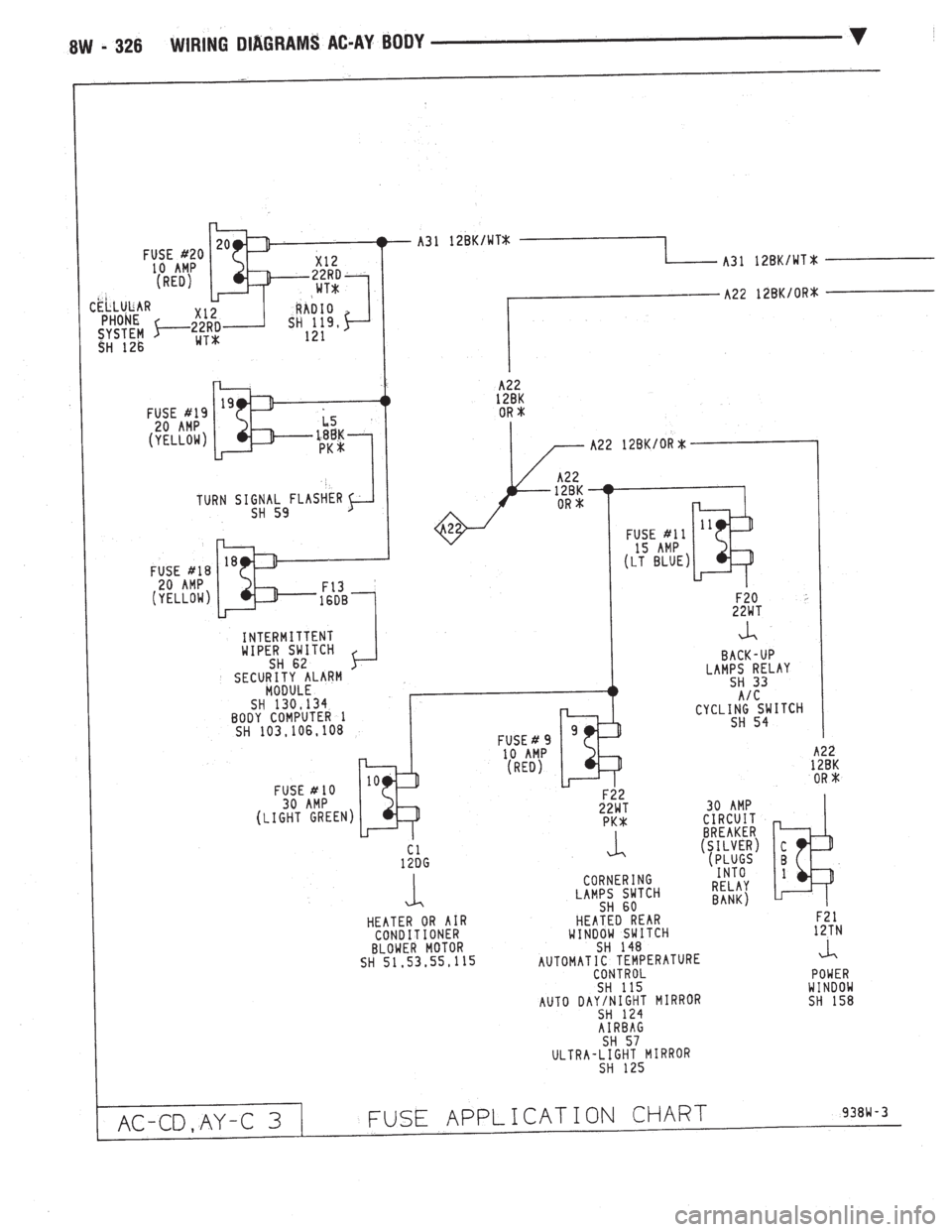 CHEVROLET DYNASTY 1993  Service Manual 
